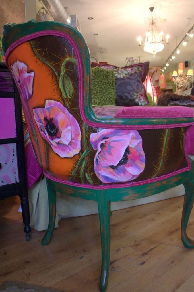 πώς να διακοσμήσετε και να βάψετε παλιές καρέκλες13