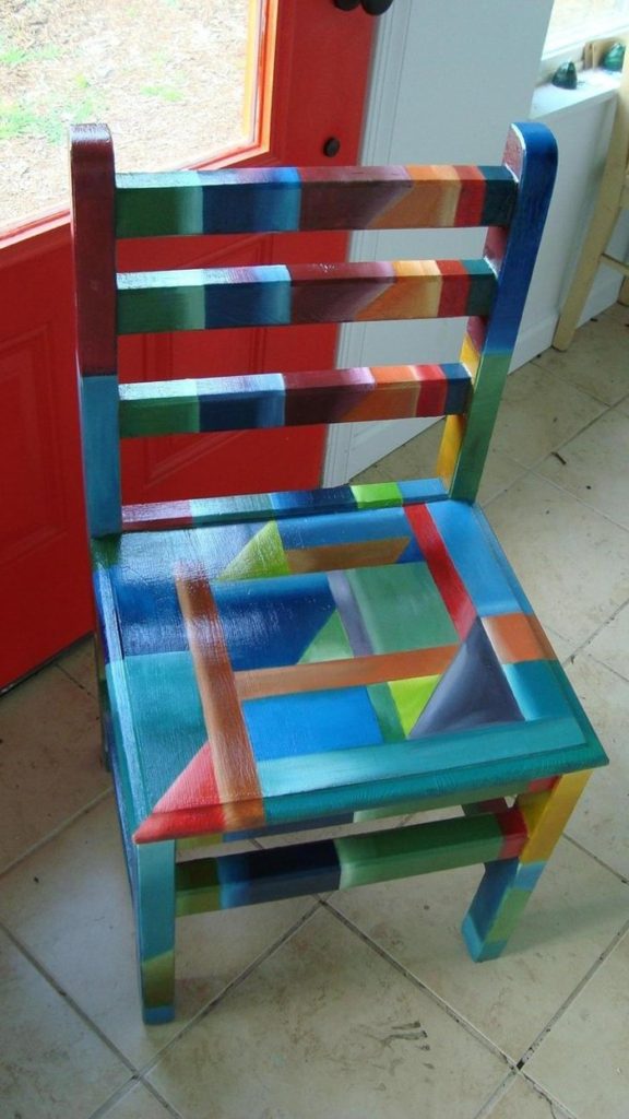 πώς να διακοσμήσετε και να βάψετε παλιές καρέκλες40