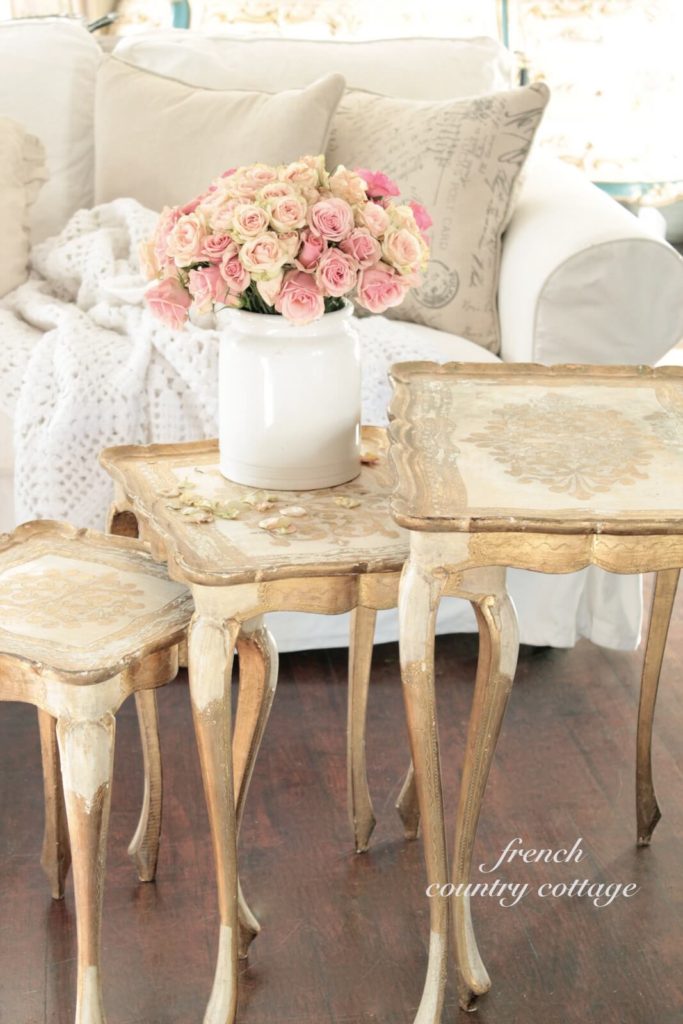 Shabby Chic σαλόνι2