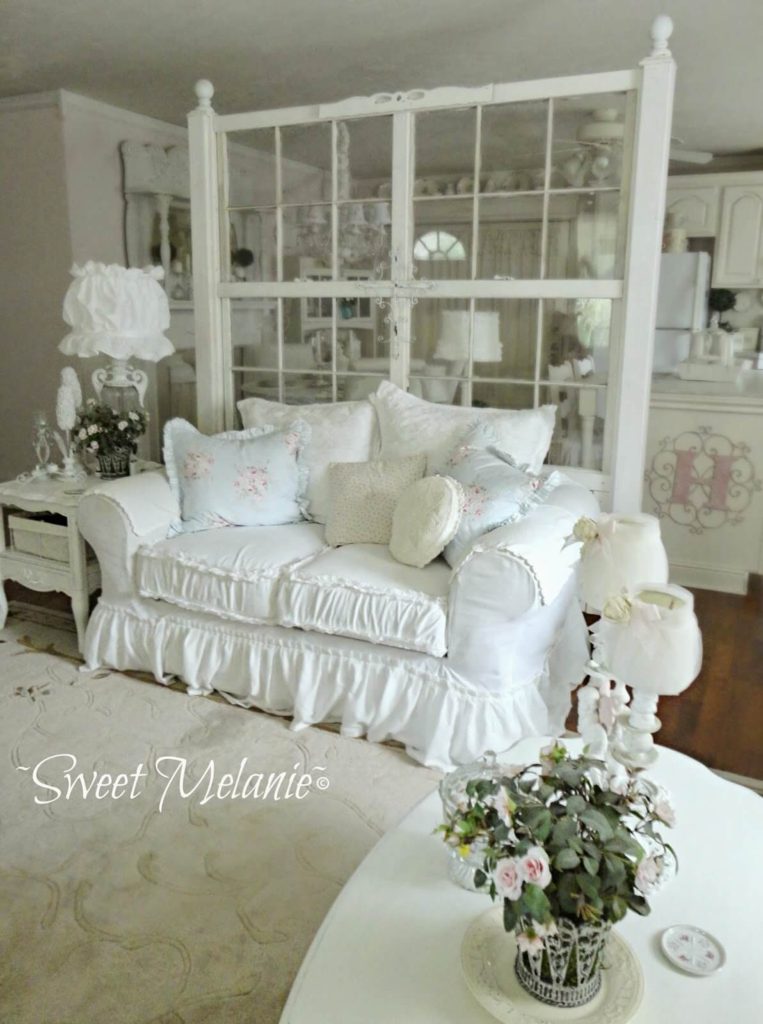 Shabby Chic σαλόνι9