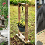 DIY ιδέες κήπου από ξύλο