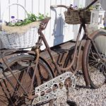 DIY γλάστρες από παλιά ποδήλατα24