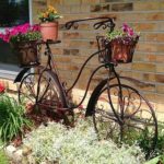 DIY γλάστρες από παλιά ποδήλατα4