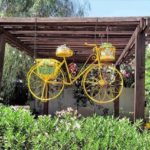DIY γλάστρες από παλιά ποδήλατα9