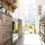 ξύλινη εξοχική κουζίνα11