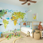Χάρτες στον τοίχο του παιδικού δωματίου14