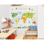 Χάρτες στον τοίχο του παιδικού δωματίου40